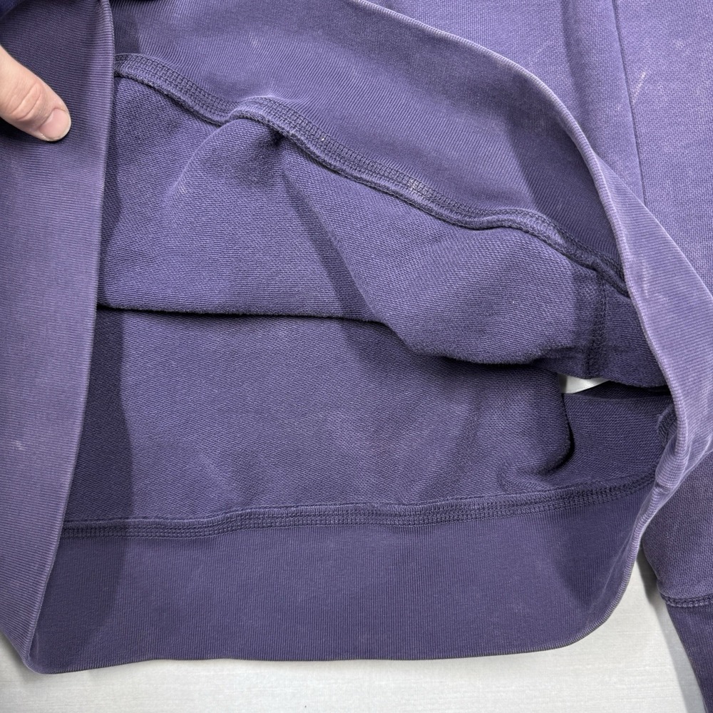 Grateful Dead Lucky Brand Hoodie Mens Large Purple Modern Distressed Look - Picture 10 of 13